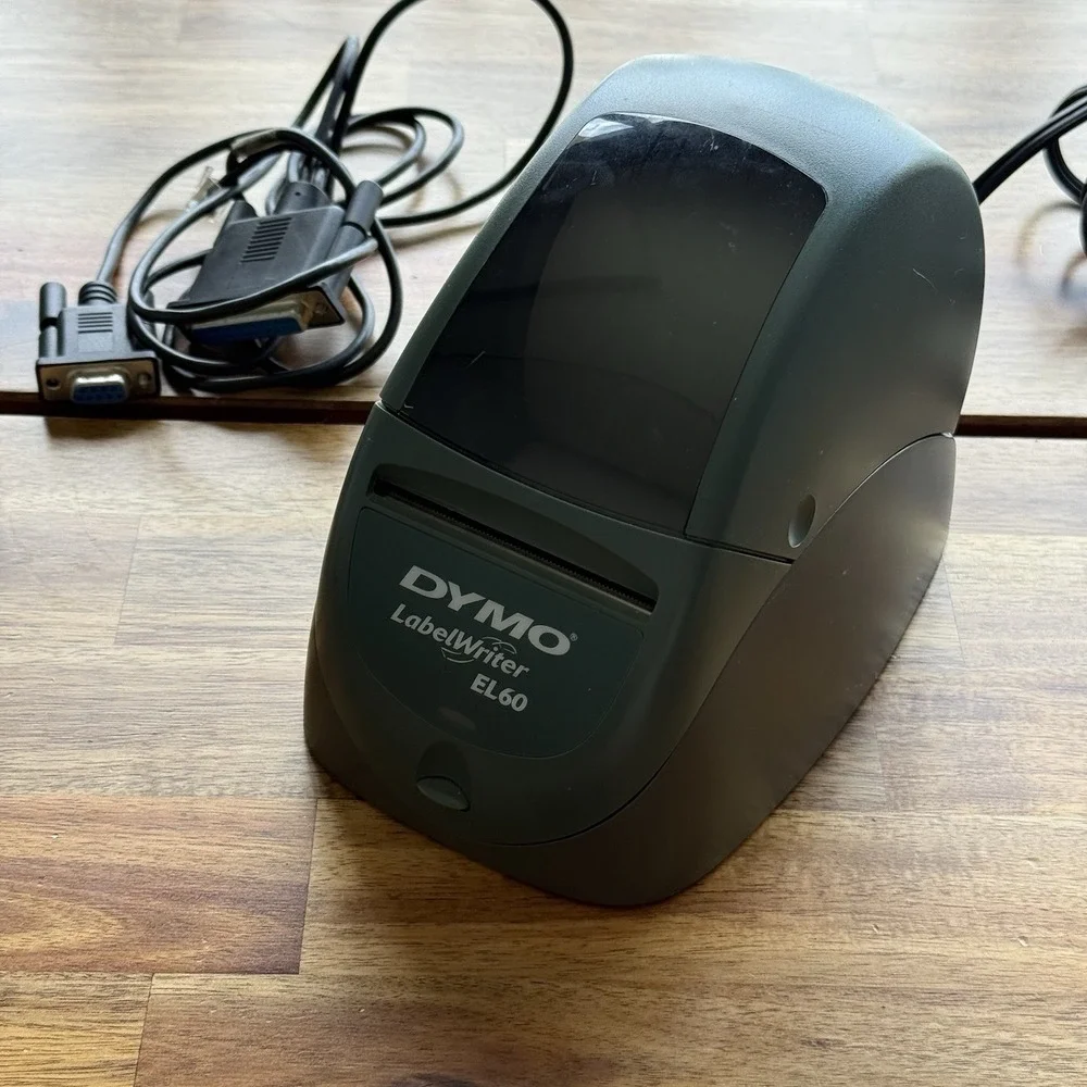 DYMO Label Writer EL60 90645 USB Thermal Printer B&W Working Tested 10101 Port